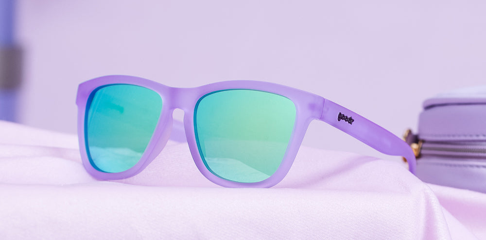 Lilac It like That | lavender purple sunglasses with green lenses| OG goodr sunglasses